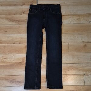 Wrangler Boys Size 12 Dark Blue Straight-Leg Jeans